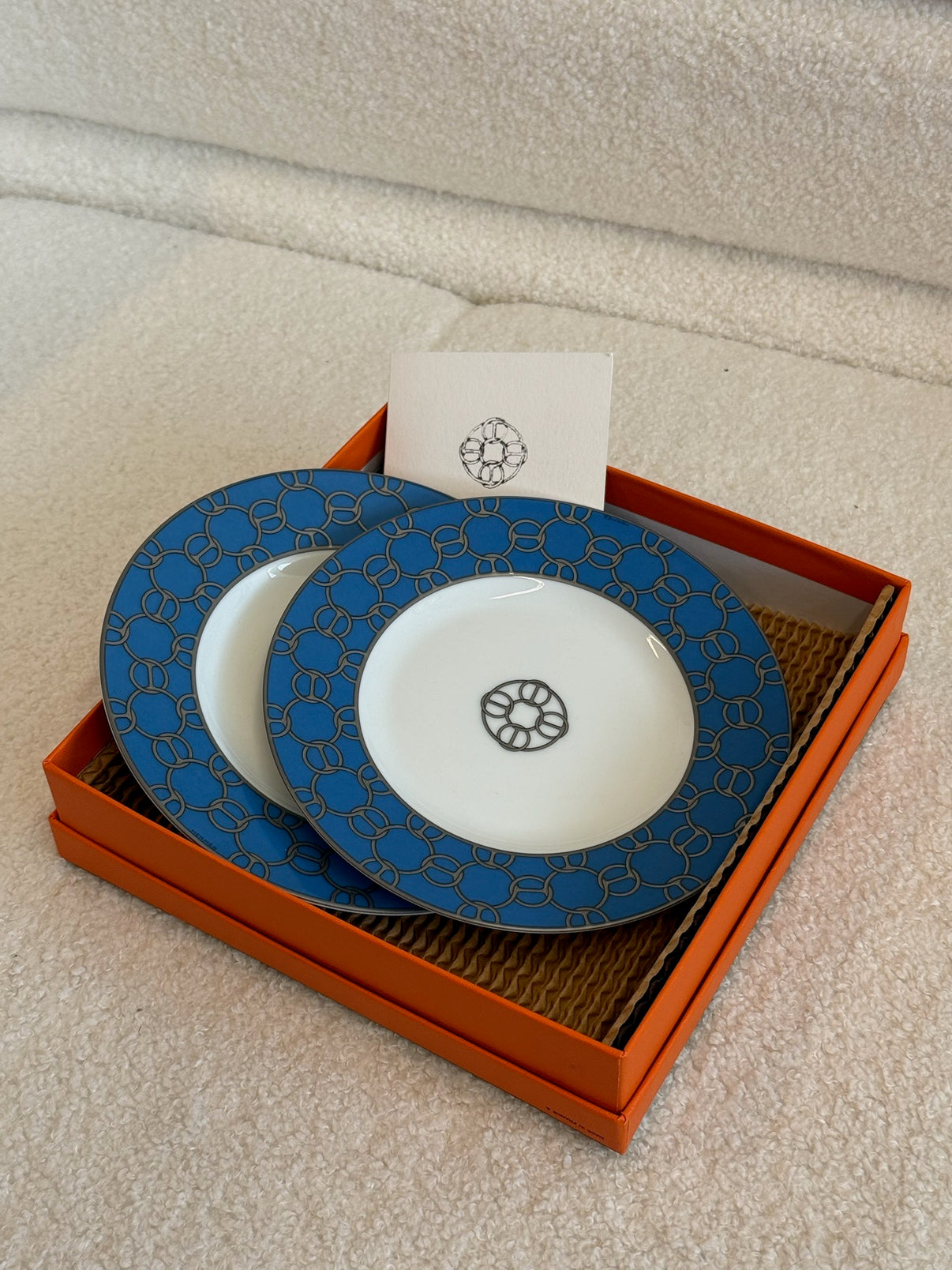 Hermès Dessert Plate Set 2 Pieces image 1