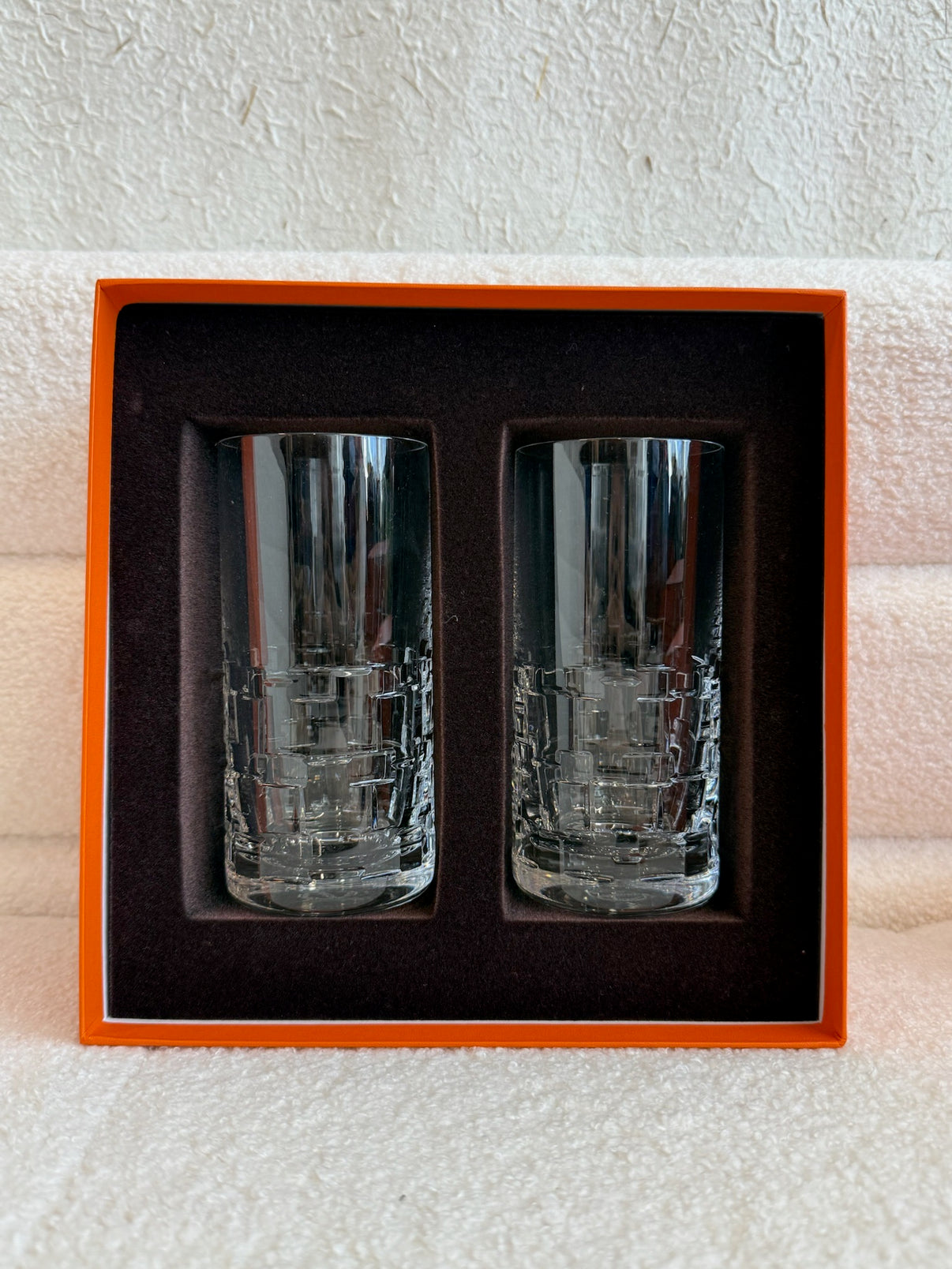Hermès H Déco Glass Set 2 Pieces image 1
