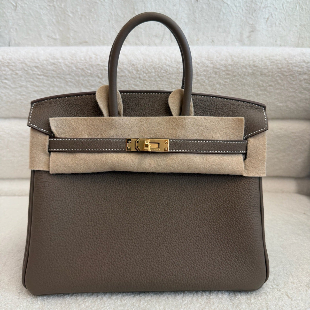 Hermès Birkin 25 - Etoupe Togo GHW image 1