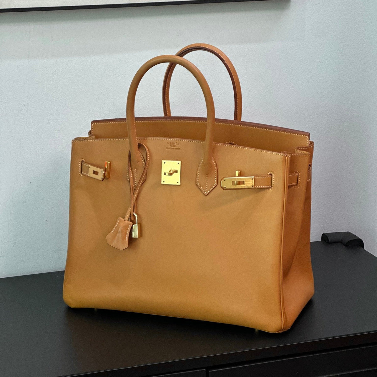 Hermès Birkin 35 Saddle Leather - Natural Sable image 1