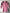 Dolce & Gabbana Pink Lace Long Sleeve Dress image 3