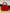 Louis Vuitton Alma BB red bag front view