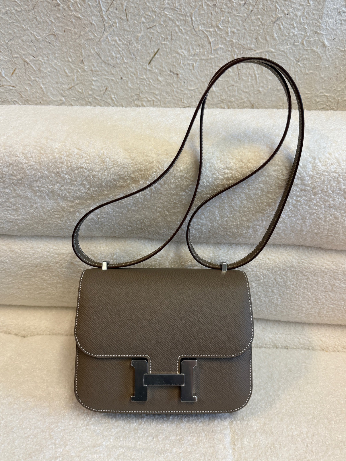 Hermes Constance bag front view